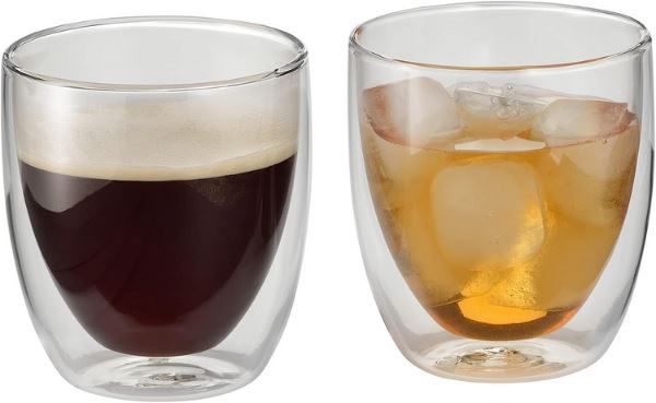 💥🥃 2er Set WMF Kult doppelwandige Cappuccino Gläser für 12,99€ (statt 17€)