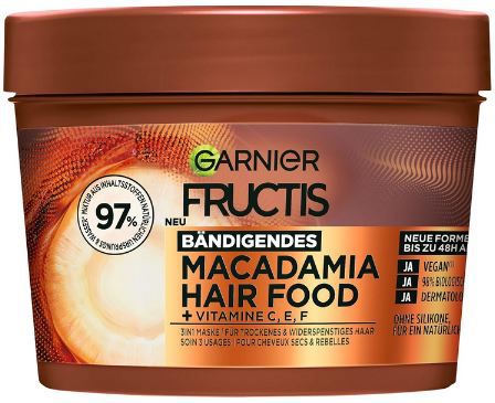 🪮 Garnier Macadamia 3 in 1 Haarmaske, 400ml ab 3,59€ (statt 6€)
