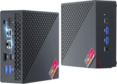 NiPoGi AM06 PRO Mini PC mit Ryzen 7 5800U, 32/512GB für 320€ (statt 440€)