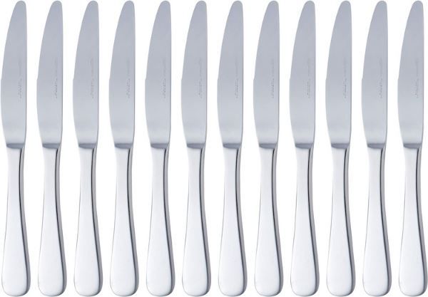 🍴 12er Pack Amazon Basics Tafelmesser aus Edelstahl für 13,60€ (statt 16€)