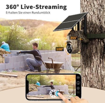 Nuasi RBX S604G LTE Wildkamera mit SIM Karte & 32GB für 67,99€ (statt 100€)