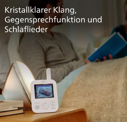 Philips SCD881/26 Avent Babyphone mit Kamera für 123,49€ (statt 139€)