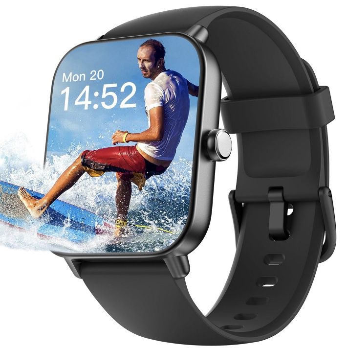 Trunsif 1,8″ Smartwatch mit über 110 Sportmodi für 16,99€ (statt 34€)