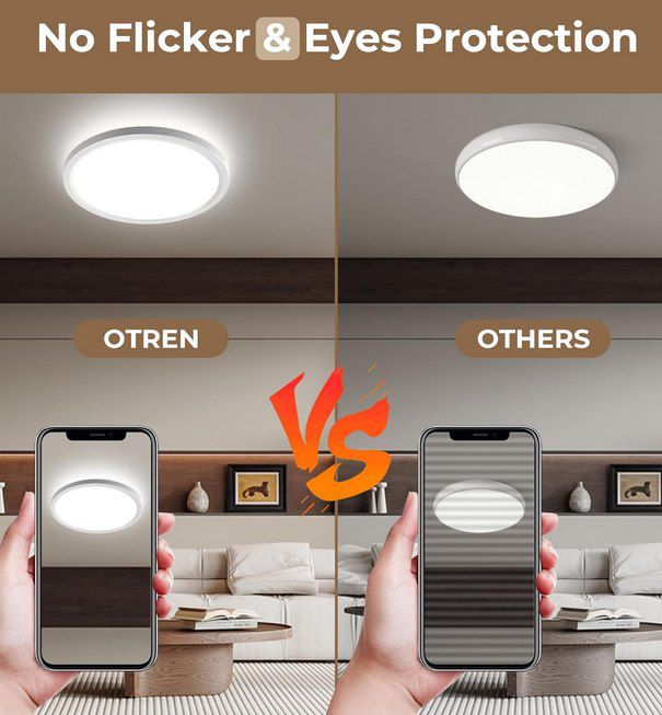 OTREN 20W LED Deckenlampe in Neutralweiß (Ø23 cm) für 7,69€ (statt 12€)