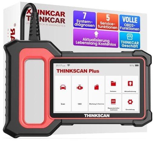 ThinkScan Plus S7 OBD2 Gerät mit 7 System / 5 Servicefunktionen für 83,99€ (statt 108€)