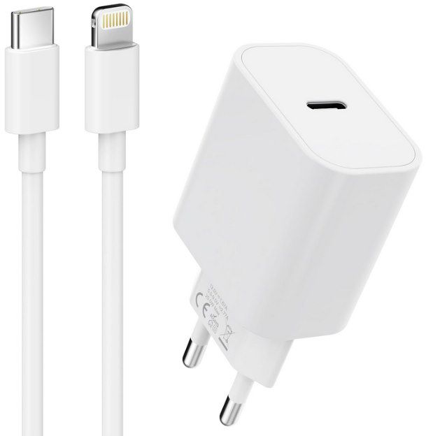VINFFS 25W USB C Adapter mit 2m Lightning Kabel für 3,99€ (statt 10€)