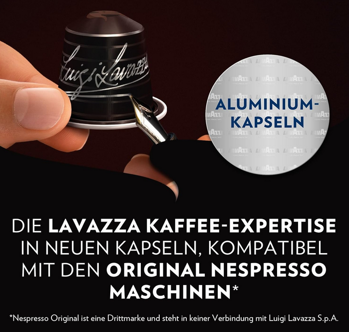 ☕Lavazza Maestro Dek entkoffeinierter Espresso 10 Nespresso Kapseln für 2,59€ (statt 4€)