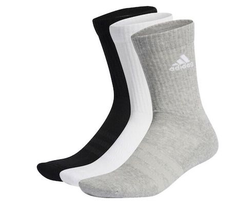 3er Pack adidas Cushioned Sportswear Crew Socks ab 6,99€ (statt 11€)