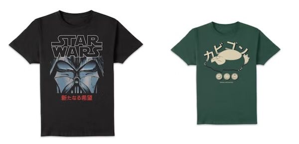 👕 3er Pack Motiv T Shirts (Star Wars, Pokemon uvm.) für 24€ (statt 45€)