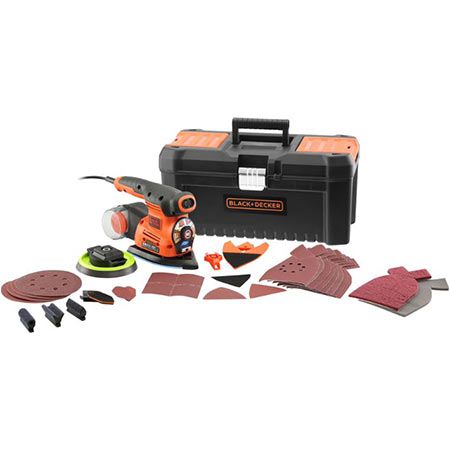 Black+Decker KA280LKA QS Multischleifer Set für 58,90€ (statt 78€)