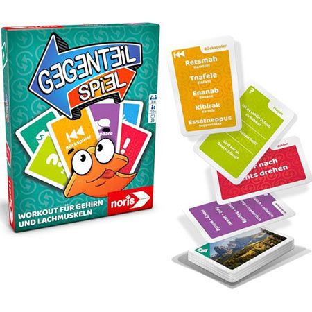 🎲 Noris Gegenteil Spiel, Karten-Partyspiel für 6,39€ (statt 11€)