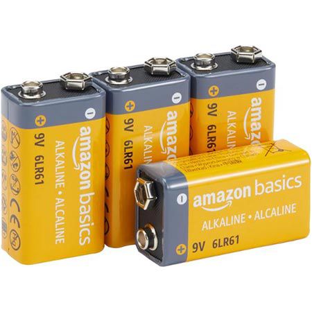 4er Pack Amazon Basics Everyday 9V Batterien für 6,07€ (statt 9€)