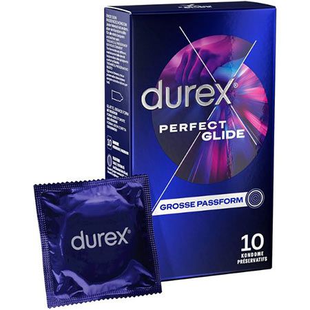 10er Pack Durex Perfect Glide Kondome ab 8,89€ (statt 15€)