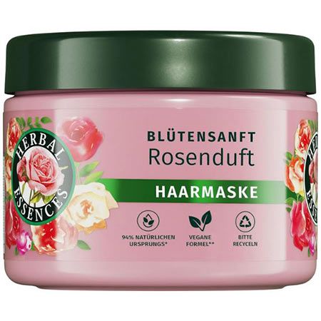 🪮 Herbal Essences Blütensanft Haarmaske mit Rosenduft, 300ml ab 3,30€ (statt 5€)
