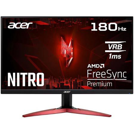 Acer Nitro KG241YS3 – 23,8″ FHD Gaming Monitor mit 180Hz für 99,90€ (statt 140€)