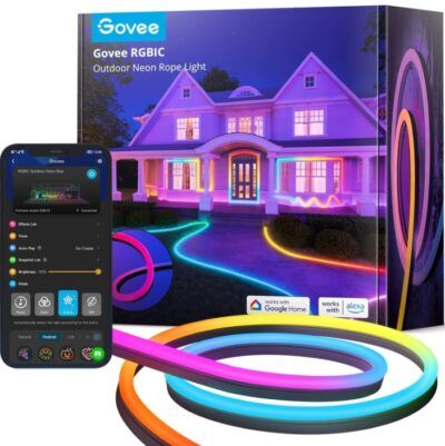 💡 Govee Outdoor Neon LED Strip 10m für 89,99€ (statt 130€)