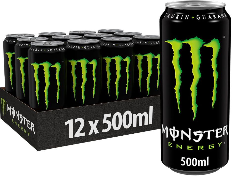 🔋 12x Monster Energy   koffeinhaltiger Energy Drink 500ml ab 11,69€ (statt 14€)