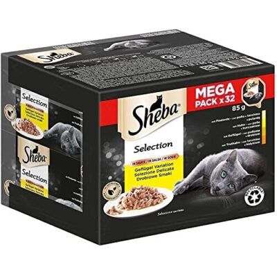 🙀 Sheba Selection in Sauce – Poulard/Huhn/Geflügel/Truthan ab 10,62€ (statt 20€)