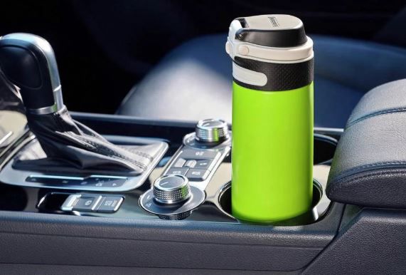 🔥 Leifheit Flip Thermobecher mit Filter in Kiwi Grün, 600ml für 10,94€ (statt 20€)