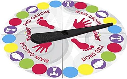Hasbro Gaming Twister, Partyspiel für 6,40€ (statt 18€)   auf französisch