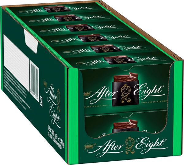 🤤 12 x 200g Nestle After Eight Täfelchen ab 28,90€ (statt 42€)