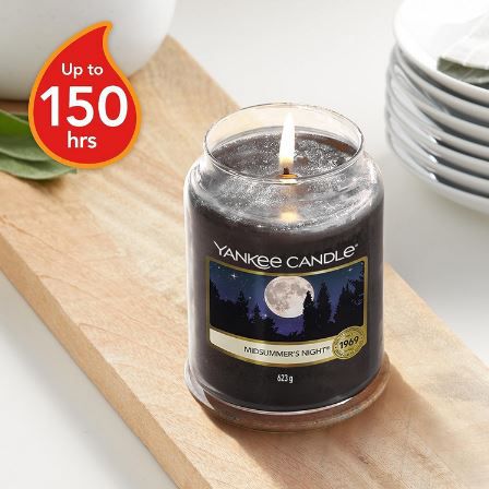 Yankee Candle Midsummers Night Duftkerze im Glas, 623g ab 22,55€ (statt 27€)