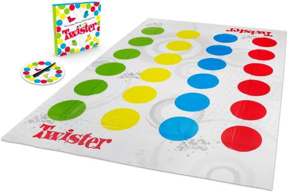 Hasbro Gaming Twister, Partyspiel für 6,40€ (statt 18€)   auf französisch