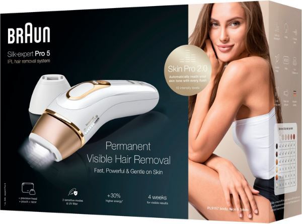 Braun IPL Silk Expert Pro 5 Haarentfernungsgerät für 309,99€ (statt 369€)