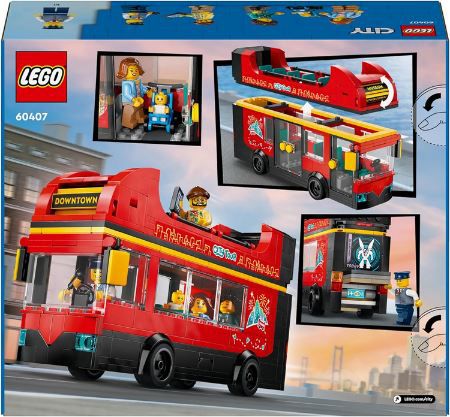 LEGO City 60407 Doppeldeckerbus für 17,99€ (statt 22€)