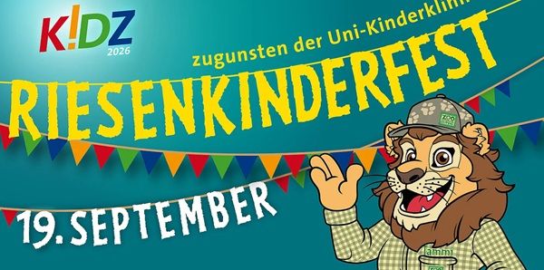 🦓 Zoo Leipzig: Am 19.09.2026 zum K!DZ kostenloser Eintritt für Kinder
