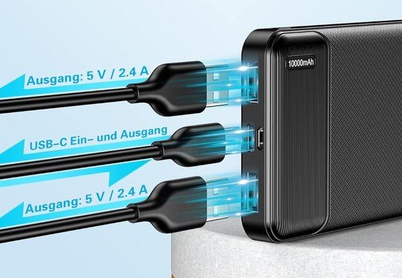 🔋 2x AsperX USB C Powerbank mit 10.000mAh für 17,95€ (statt 22€)