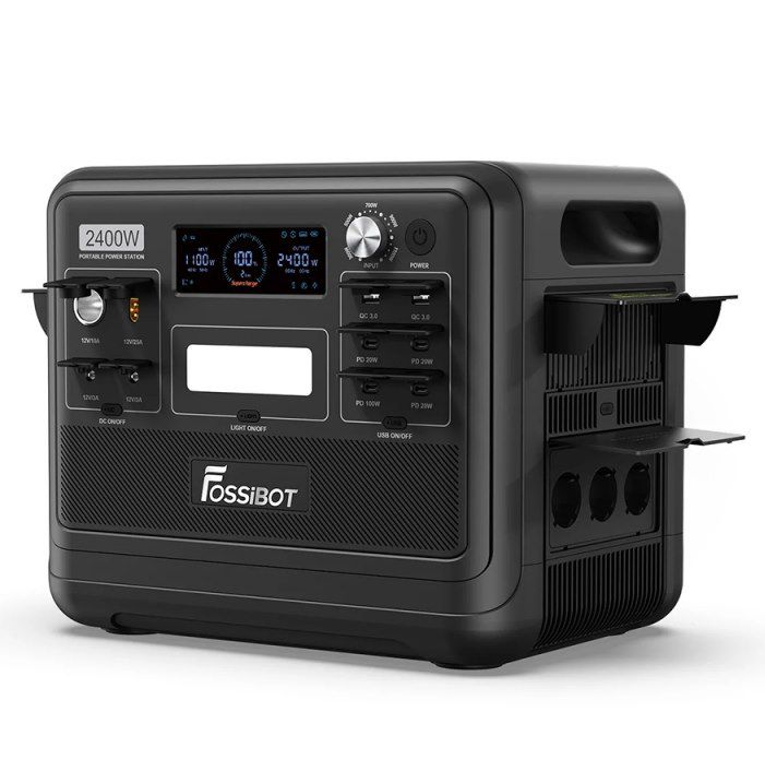🔋 FOSSiBOT F2400 Powerstation mit 2.048 Wh/2.400 W für 699€ (statt 790€)