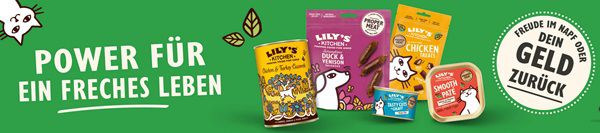 Geht noch! Lily’s Kitchen Hunde  & Katzenfutter gratis ausprobieren