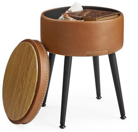 VASAGLE EKHO Sitzhocker mit Stauraum für 23,99€ (statt 35€)