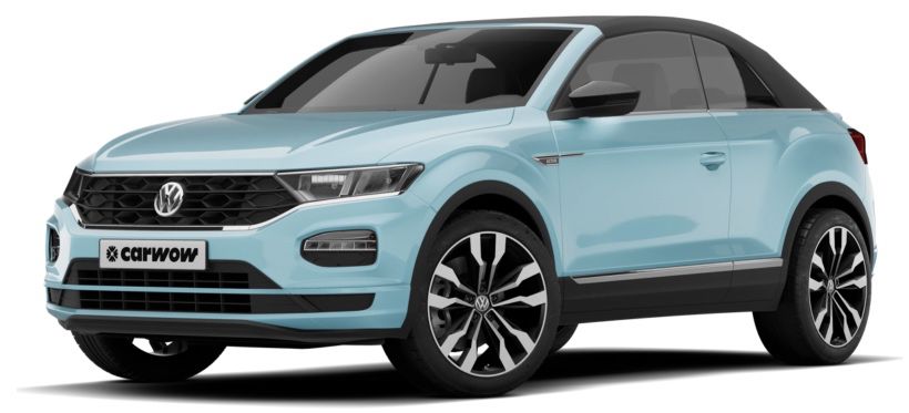 🚗 VW T Roc Cabriolet R Line mit 150 PS für 149€ mtl.   LF 0.35