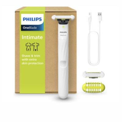 🪒 Philips OneBlade Intimate elektrischer Intimrasierer für 36,99€ (statt 45€)