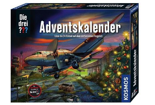 🎄Kosmos Die drei ??? Adventskalender 2025 mit 24 Rätseln für 11,99€ (statt 21€)