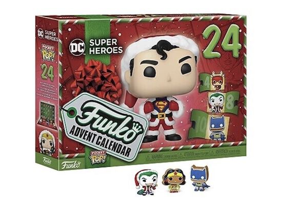 🎄 Funko Pocket Pop! Adventskalender DC Super Heroes 2023 für 31,99€ (statt 40€)