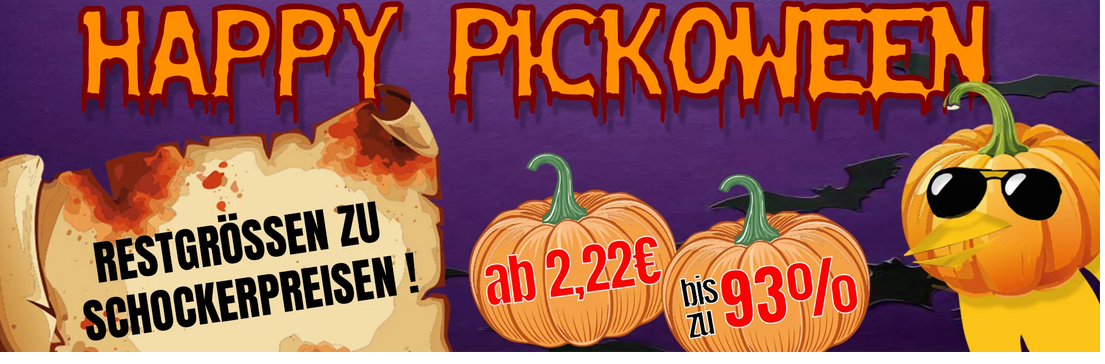 🎃👻Happy Pickoween   Restgrößen bis 93% Rabatt z.B. Beanies ab 2,22€ +VSK