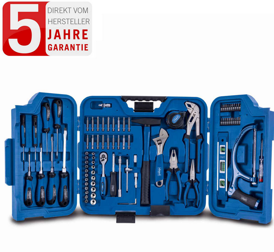 Scheppach TB99 Werkzeugkoffer klappbar 90Teile für 49€ (statt 60€)