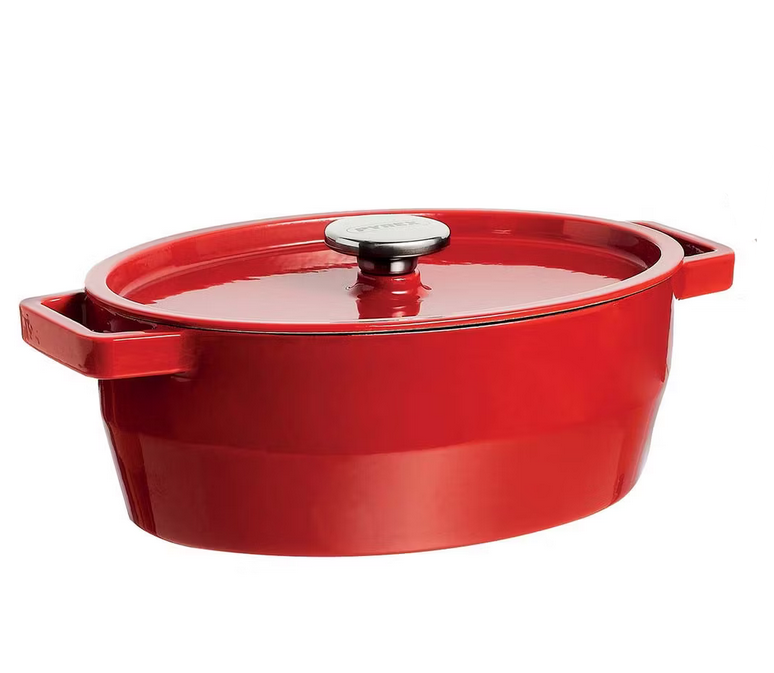 Pyrex Slow Cook ovaler Gusseisen Schmortopf (5,8l) für 68,90€ (statt 100€)
