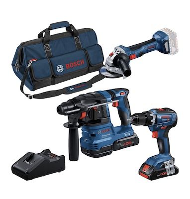 🛠️ Bosch 18V Combo Kit inkl. 2 Akkus für 449€ (statt 494€)
