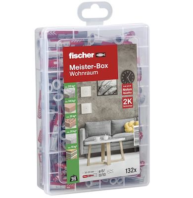 fischer 535971 Meister Box Duopower 132 tlg. für 10,43€ (statt 17€)
