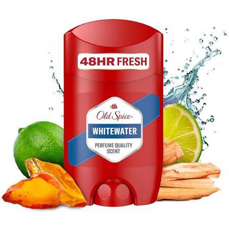 4 x Old Spice Whitewater Deo Stick, 50ml ab 10,62€ (statt 15€)