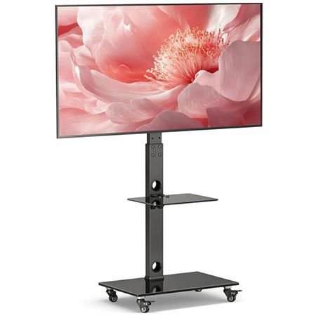 Bontec TV Ständer mit Rollen für 30 70 Zoll, bis 40kg für 41,99€ (statt 56€)