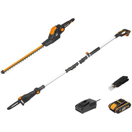 🏡 Worx WG908E Akku Teleskop Heckenschere & Hochentaster Set für 189,99€ (statt 250€)