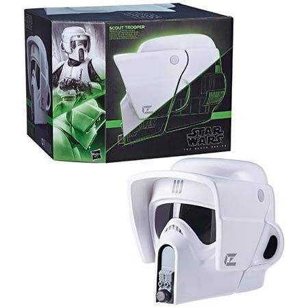 Star Wars The Black Series Scout Trooper elektronischer Helm für 99,99€ (statt 125€)
