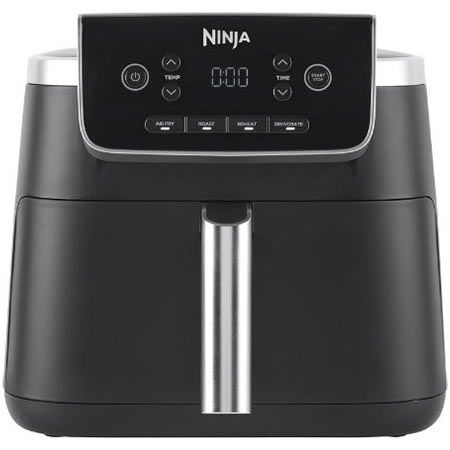 TIEFPREIS! 🍟 Ninja AF140EU PRO Air Fryer Heißluftfritteuse, 4,7L für 68€ (statt 83€)