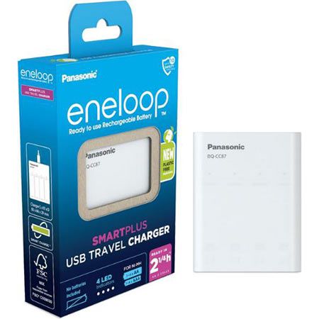 eneloop SmartPlus Travel USB Akku Ladegerät für 20,95€ (statt 30€)
