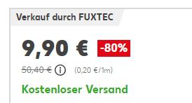 🔥 Preisfehler? FUXTEC Wasserschlauch ECO FLEX 1/2 50m für 9,90€ (statt 46€)